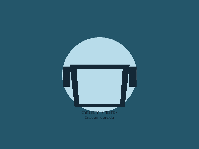 Camiseta teste — premium